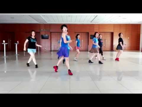 Line Dance Tango to Evora(Juilin Chen and Irene Deng)