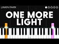 Linkin Park - One More Light | EASY Piano Tutorial