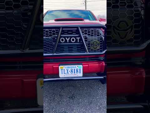 Ranch hand Grille Guard install on a 21 Tacoma! #adventure #toyota #tacoma #offroadshop #fyp