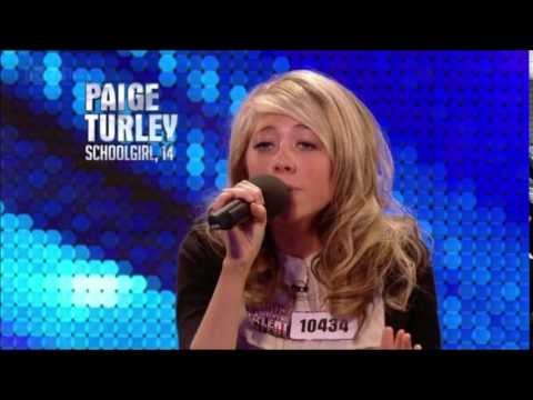 Paige Turley 2012 (BRITAINS GOT TALENT)