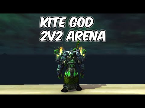 Kite God - Beast Mastery Hunter 2v2 Arena - WoW BFA 8.3