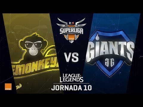 SUPERLIGA ORANGE - EMONKEYZ VS GIANTS - Mapa 2 - #SUPERLIGAORANGELOL10