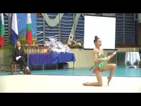 VERONIKA LYUBCHOVA (Clubbs)-2017 RG NT(BG)"Julieta Shishmanova"(Juniors-Finals-All Around)