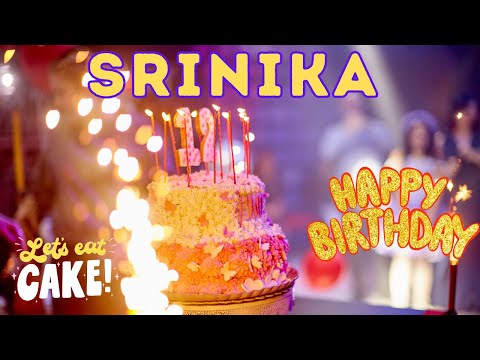 Happy Birthday srinika, Birthday of srinika, Best Birthday Wishes, hbd