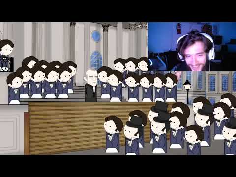 MrBaboon Reacts to The Pig War - OverSimplified