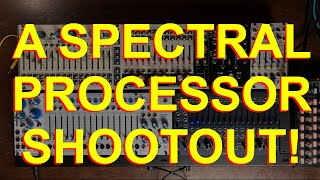 Video thumbnail for Spectral Processors - 296t vs Sputnik vs Fumana vs Bark Filter by Stazma