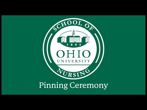 2024 Ohio University College of Health Sciences and Professions Pinning Ceremony for Nurses