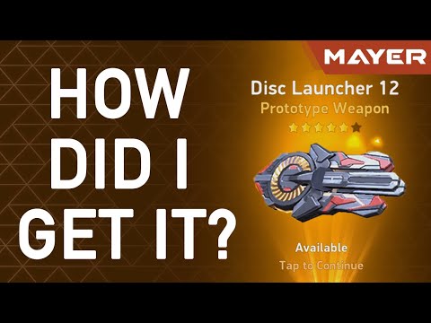 Disc Launcher 12, Spin 🔑 Mech Arena