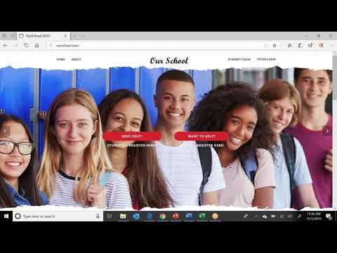 Ourschool.ooo Congressional App Challenge 2019 Submission - Neil Angajala