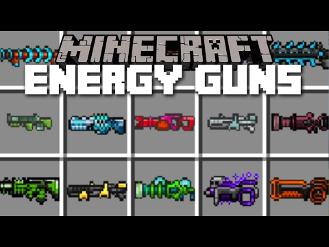 MC Naveed - Minecraft - Minecraft ENERGY GUNS MOD / SHOOT DEATH RAYS AND SHRINKING GUNS!! Minecraft