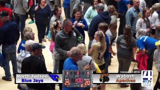 Frankfort Volleyball Semi-State: North Judson vs Wabash