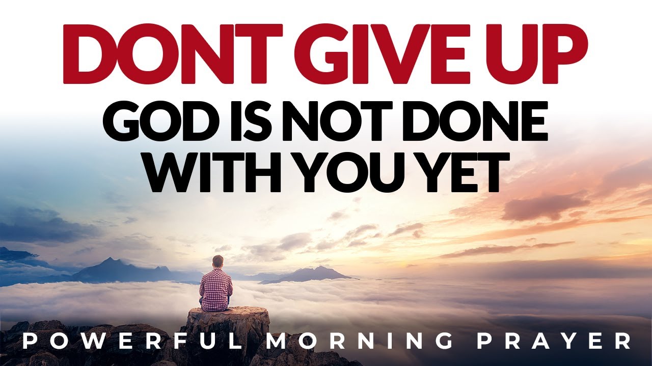 Today Is The Day God Lifts You Up, Guiding You Through. He’s Not Done With Blessing You Yet | Prayer