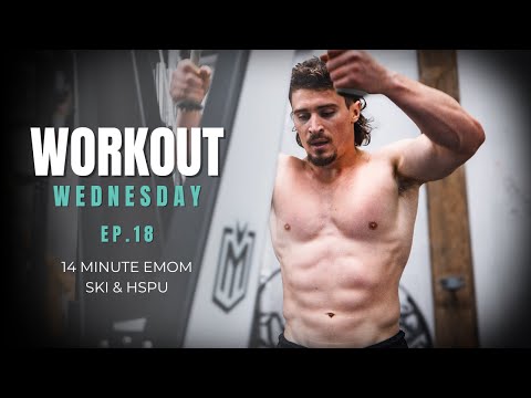 Ski & HSPU EMOM | Workout Wednesday Ep. 18