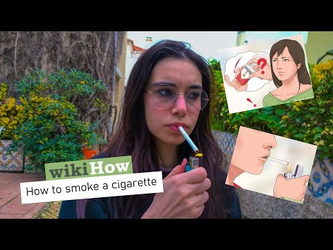 How To Smoke A Cigarette (according to WikiHow)