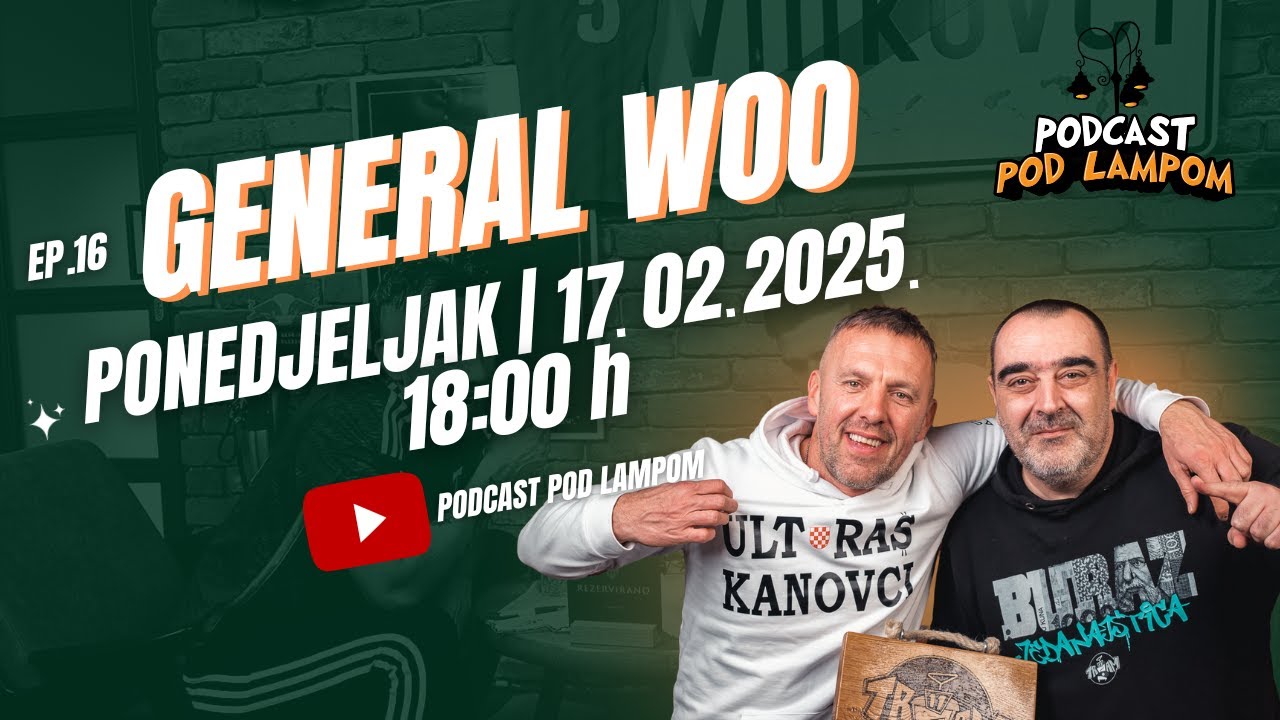 Podcast Pod Lampom - ep.16 - General Woo