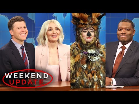 Weekend Update ft. Chloe Fineman and Sarah Sherman - SNL