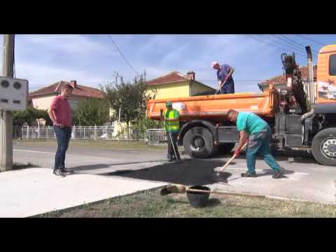 JKP Putevi Raška - sanacija udarnih rupa