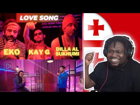 Dilla al sukhumi X Erekle X Kay G - Love Song // Erekle deisadze & kkayg - DILASADRIAN | REACTION