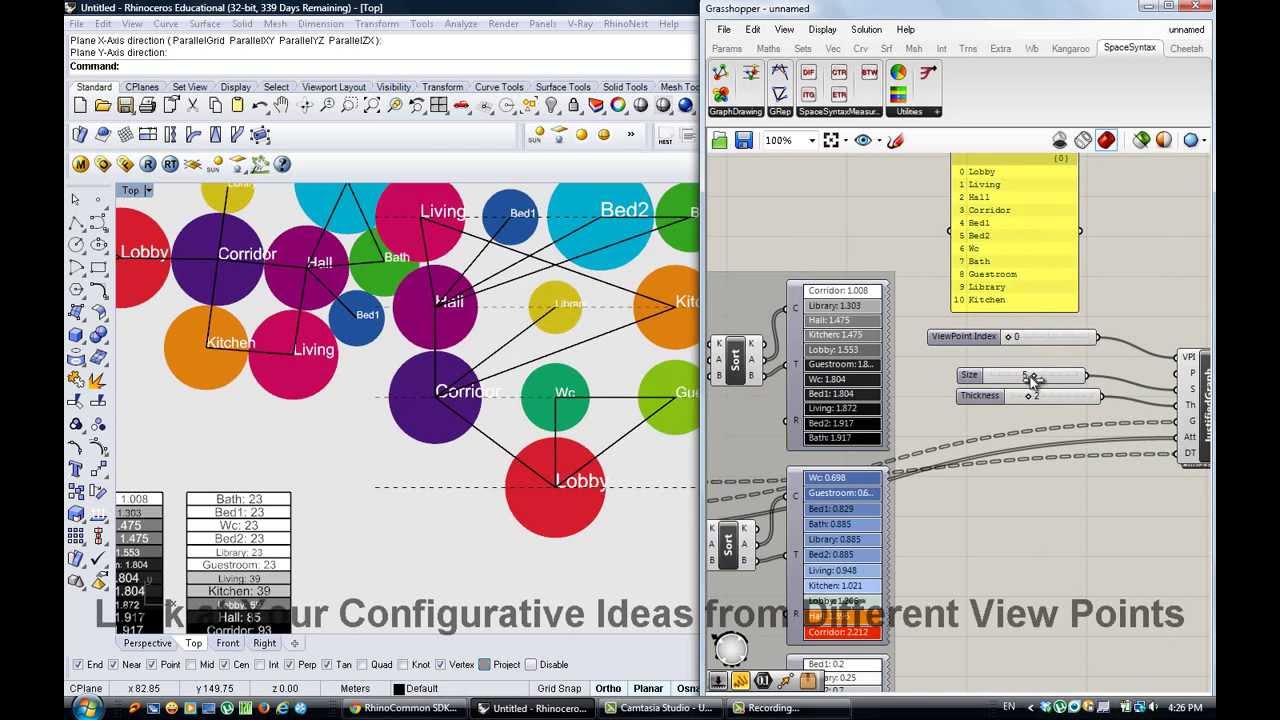 Space Syntax for Generative Architectural Design