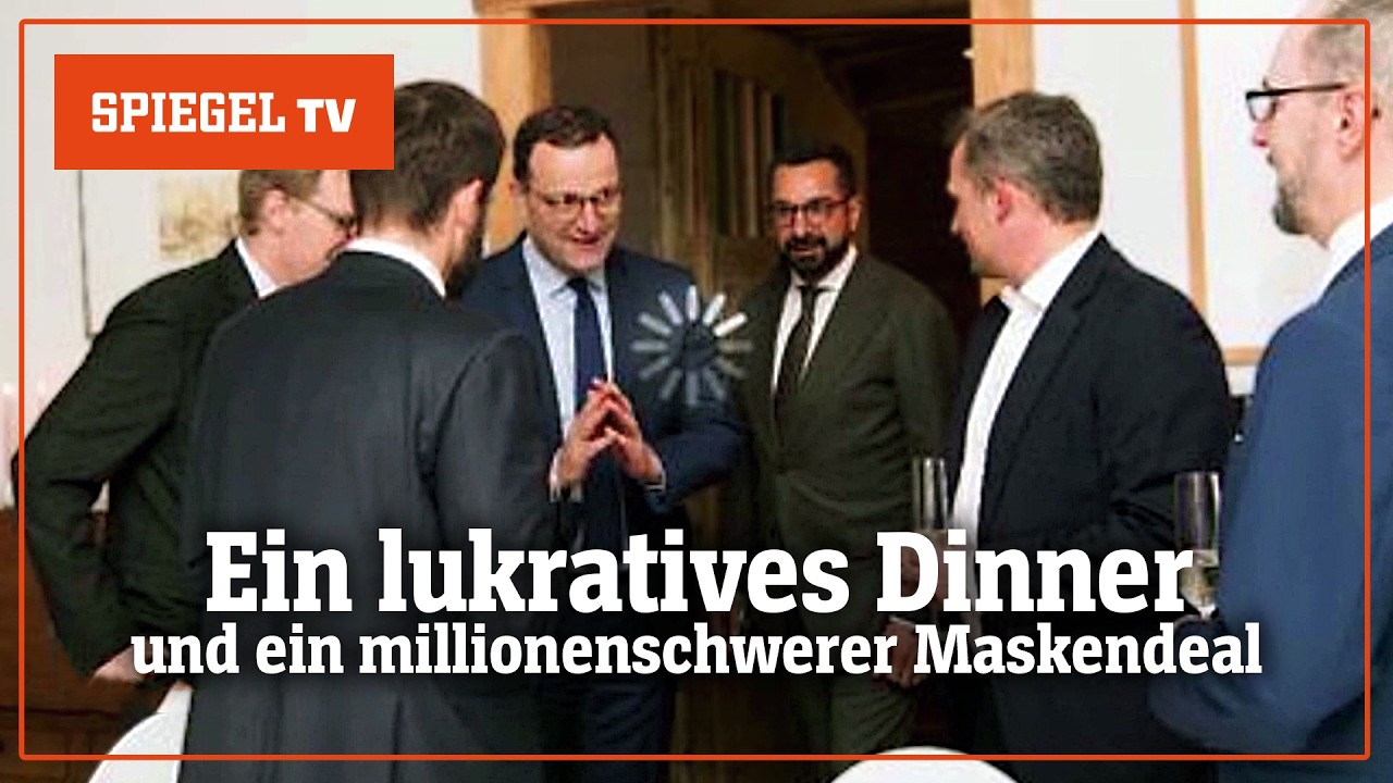 Jens Spahns Maskendeal: Spendendinner und ein millionenschwerer Auftrag – [Reupload] | SPIEGEL TV