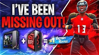 I'VE BEEN MISSING OUT! Feat. Mike Evans! (Fortnite Battle Royale)