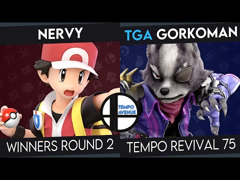 Tempo Revival 75 - nervy (Pkmn Trainer) Vs. gorkoman (Wolf) - WR2 - Smash Ultimate