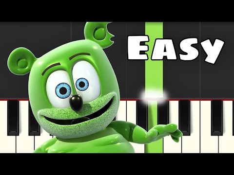 The Gummy Bear Song | Easy Piano Tutorial