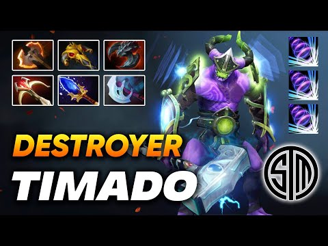 TSM.Timado Faceless Void Destroyer - Dota 2 Pro Gameplay [Watch & Learn]