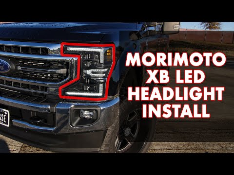 2020+ F250 Morimoto XB LED Headlight Install