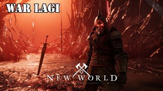 WAR Pertama setelah baru maen lagi | New World Indonesia