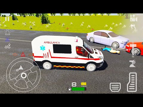Ambulance Simulator 2021 - Minibus Car Driving Sim