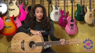 Daisy Rock Girl Guitar's Butterfly Jumbo Promo Video featuring Ruthie Bram