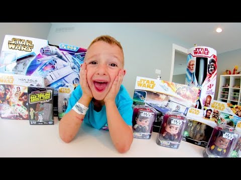 FATHER SON TOY OVERLOAD! / Star Wars Lightsaber & MORE!