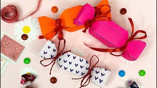 🎁 DIY Paper Candy Box | Easy & Cute Gift Idea