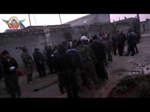 تأمين انشقاق عدة عناصر من قوات النظام من داخل مدرسة المشاة في رف حلب من قبل لواء التوحيد