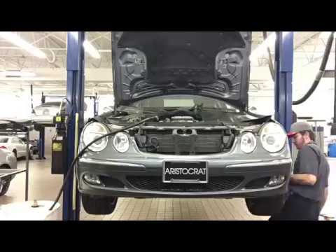 Mercedes-Benz E350 Motor Removal Timelapse (M272)