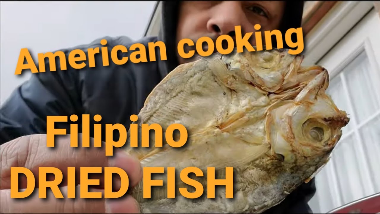American Cooking Filipino DRIED FISH!! (MUST WATCH TO END)