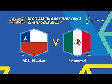 WCG 2019 Xi’an, Americas Final – Clash Royale, 4R, Chile vs Mexico (ENG)