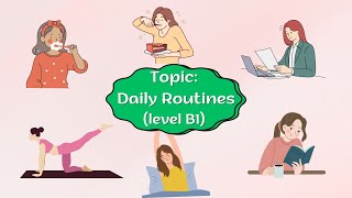 English shadowing | Daily Routines | Level B1 | How to improve English