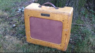 Video thumbnail for 1951 Fender Deluxe 5A3 TV Tweed (Teardown & Demo) by The Guitologist
