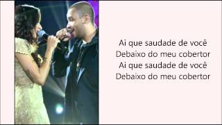 Anitta Part.Projota - Cobertor (Letra)