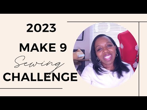 #55: 2023 Make 9 Sewing Challenge - Intentional Sewing Plans