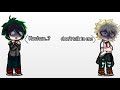 Dekusquad And Bakusquad React To Bakudeku Slime Bnha Gcmv Reaction Video