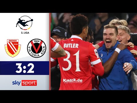 Cottbus dreht die Partie! | FC Energie Cottbus - FC Viktoria Köln | Highlights - 3. Liga 2025/26