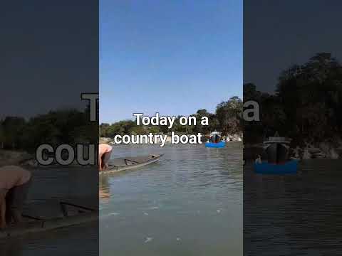 Kalyan Gupta  Today on a country boat =? 