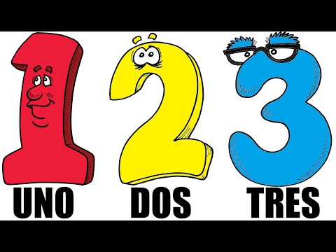 ♫ Spanish Numbers Song ♫ La Canción de los Números ♫ Contar del 1 al 10 ♫