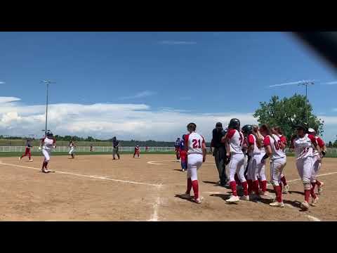 Peyton Walk Off Grandslam Vs American Pastime Gold