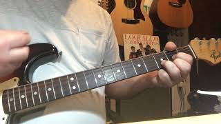 Besos Robados(1988) - Loquillo - Guitar Cover By Carles