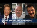Rob Lowe & Nathan Fillion Surprise Firefighter/COVID Survivor - Supported by Hims & Hers