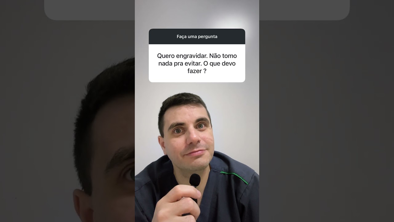 Quero engravidar, o que devo fazer? #drdiegoresponde